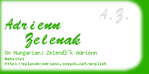 adrienn zelenak business card